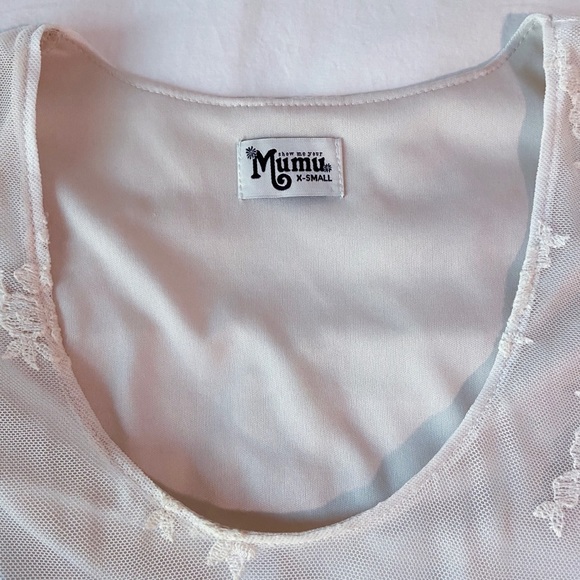 Show Me Your Mumu Cream ‘Fannie’ Flowy Lace Dress - Picture 8 of 10